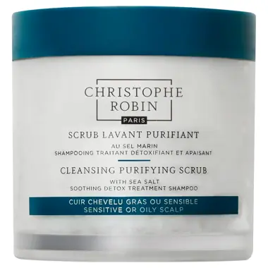 Christophe Robin Cleansing Purifying Scrub with Sea Salt 250ml