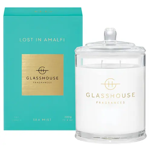 Glasshouse LOST IN AMALFI Candle 380g- Adore Beauty AU