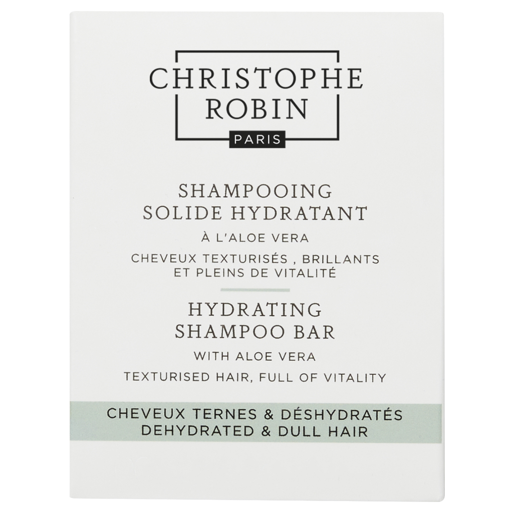 Christophe Robin Hydrating Shampoo Bar with Aloe Vera