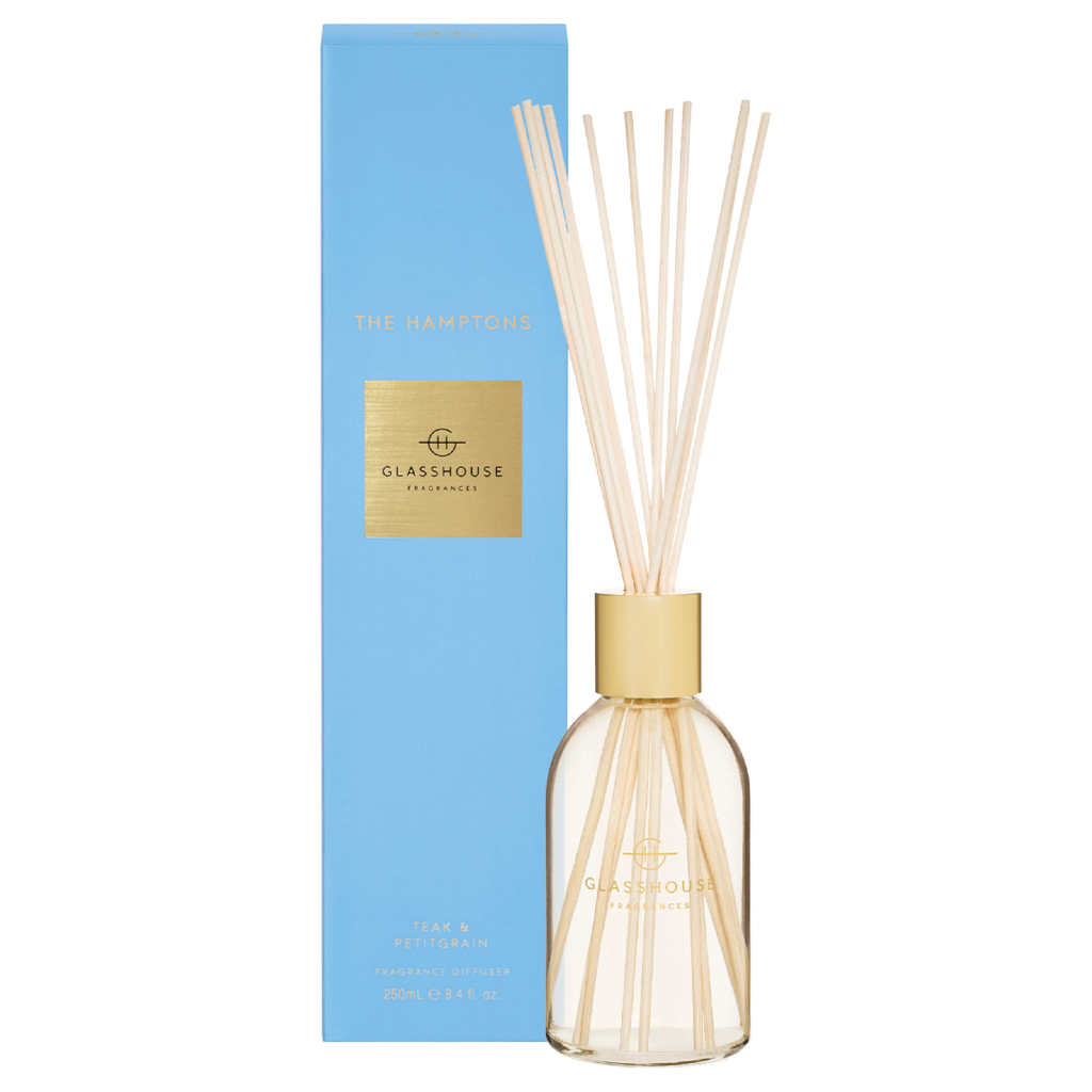 Glasshouse Fragrances THE HAMPTONS 250mL Fragrance Diffuser