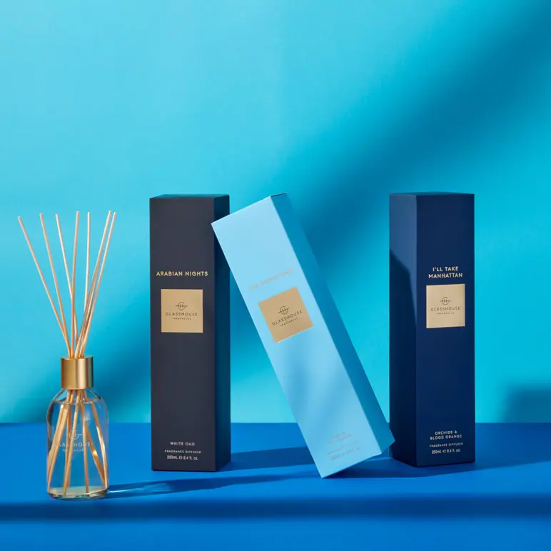 Glasshouse Fragrances THE HAMPTONS 250mL Fragrance Diffuser