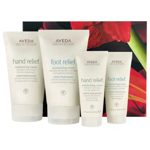 Aveda Hand & Foot Relief Home & Travel Hydration Set