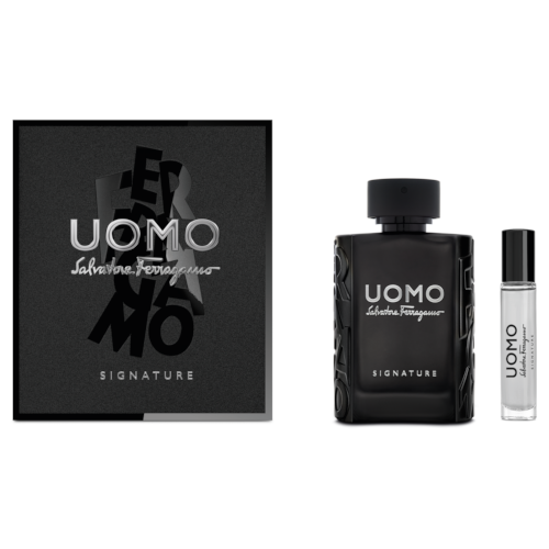 Salvatore ferragamo uomo best sale signature gift set