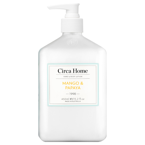 Circa Home Mango and Papaya Hand & Body Lotion 450mL