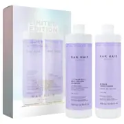 NAK Hair Platinum Blonde  Shampoo and Conditioner 500ml Duo by NAK Hair