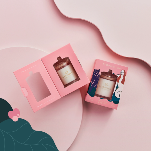 Glasshouse Fragrances Kyoto In Bloom Mother's Day Candle 60g AU Adore