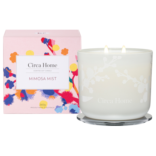 Circa Home Mimosa Mist Mother's Day Candle 260g AU Adore Beauty