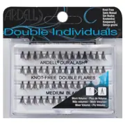 Ardell Double Individual Knot Free Medium Black by Ardell