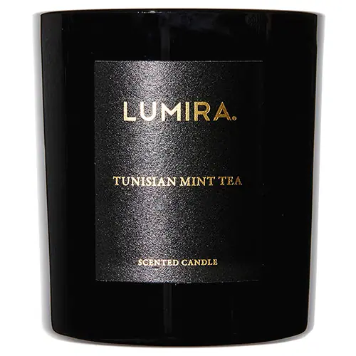 Lumira Glass Candle - Tunisian Mint Tea Large