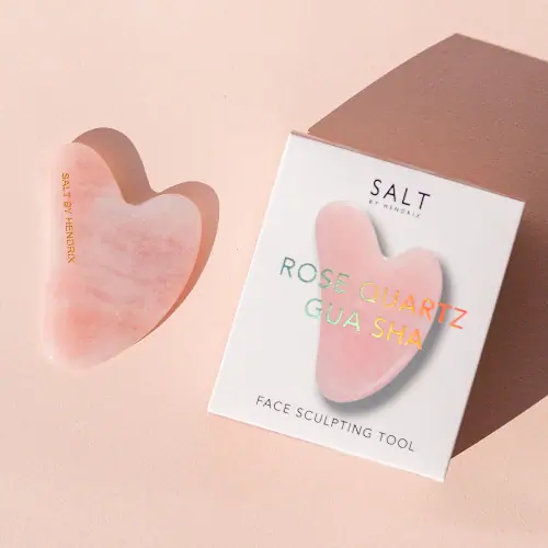 SALT BY HENDRIX Rose Quartz Gua Sha - Face Sculpting Tool