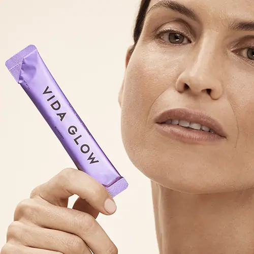 Vida Glow Natural Marine Collagen - Blueberry