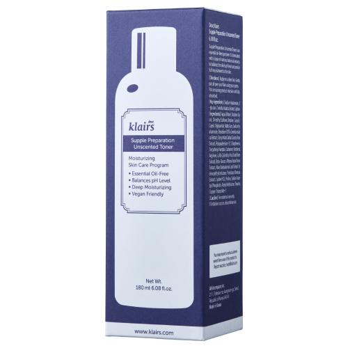 KLAIRS Supple Preparation Unscented Toner 180ml