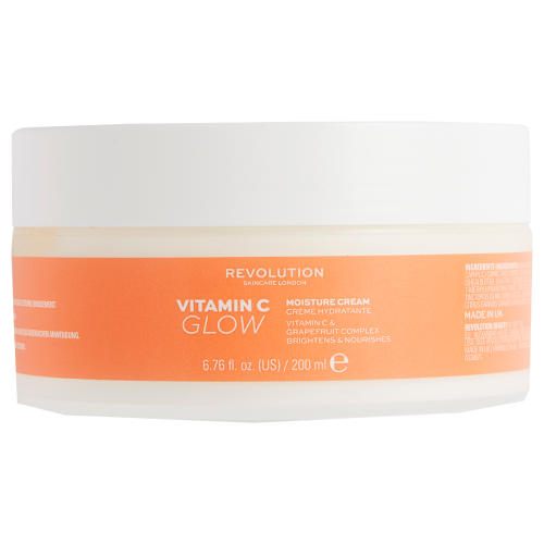 adorebeauty.com.au | Revolution Skincare Vitamin C Glow Moisture Cream 200ml