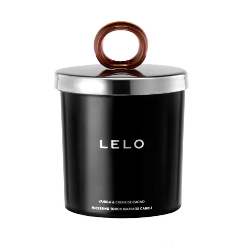 LELO Flickering Touch Massage Candle Vanilla & Creme de Cacao