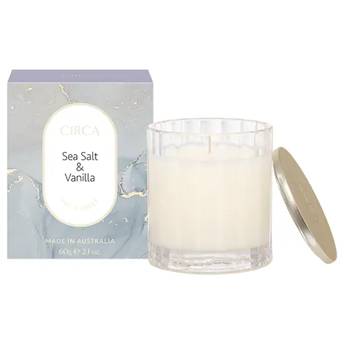 CIRCA Sea Salt & Vanilla Candle - 60g