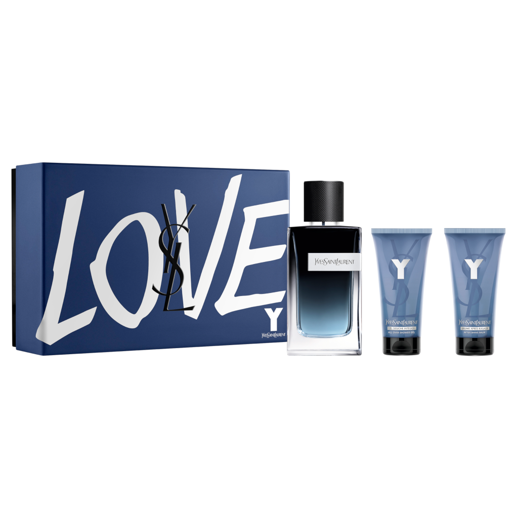 Yves Saint Laurent Y EDP 100ml 50ml Shower Gel After Shave Balm 50ml Set