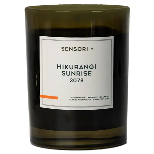 SENSORI+ Air Detoxifying Aromatic Soy Candle -HIKURANGI SUNRISE - Candle 260G