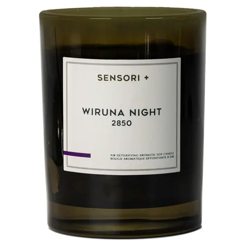 SENSORI+ Air Detoxifying Aromatic Soy Candle Wiruna Night 2850 260g
