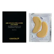 Lonvitalite 24K Gold & Collagen Eye Masks - 6 Pack by Lonvitalite