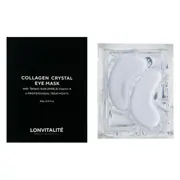 Lonvitalite C8 Collagen Crystal Eye Sheet Masks - 6 Pack by Lonvitalite