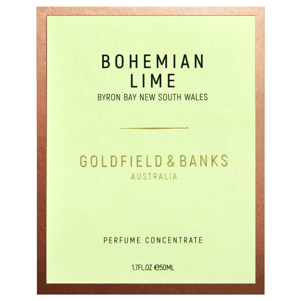 Goldfield & Banks Bohemian Lime Perfume Concentrate 50ml