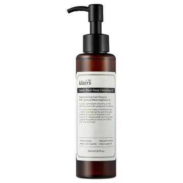 KLAIRS Gentle Black Deep Cleansing Oil