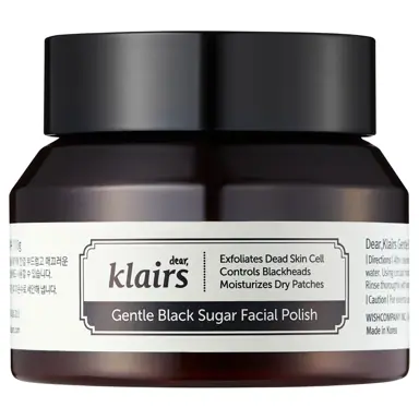 KLAIRS Gentle Black Sugar Facial Polish