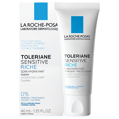 La Roche-Posay Toleriane Sensitive Prebiotic Moisturiser for Dry Skin AU | Adore Beauty