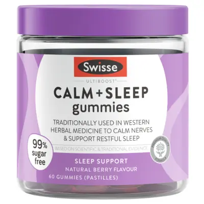 3. Swisse Calm + Sleep Gummies