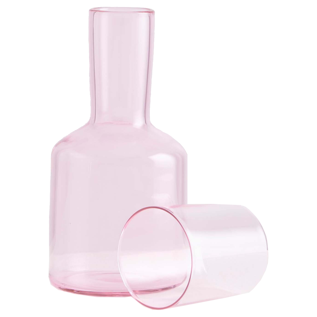 Maison Balzac J'Ai Soif Carafe Set Pink