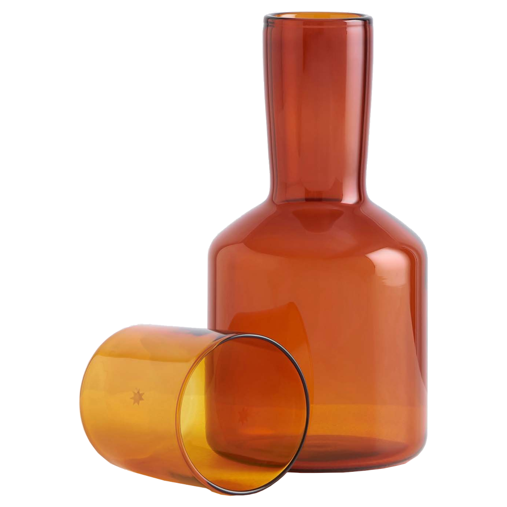 Maison Balzac J'Ai Soif Carafe Set Amber