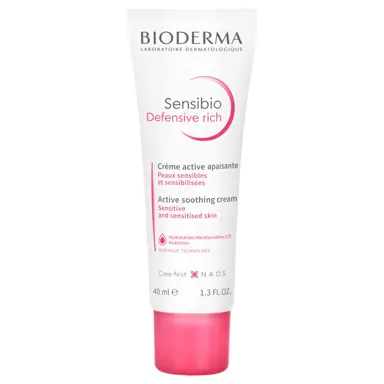 Bioderma Sensibio Defensive Rich Ultra-Nourishing Soothing Moisturiser 40ml