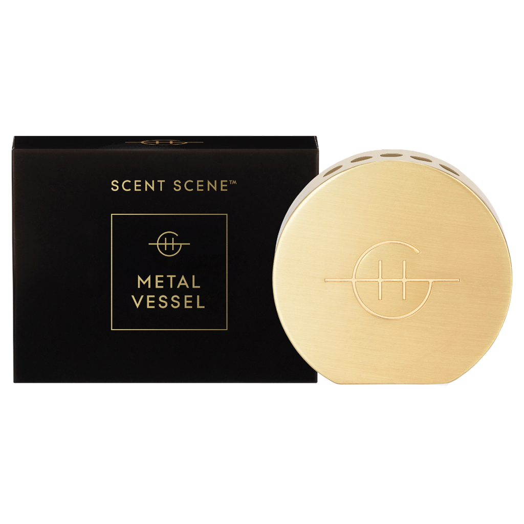 Glasshouse Fragrances Scent Scene Gold Metal Vessel
