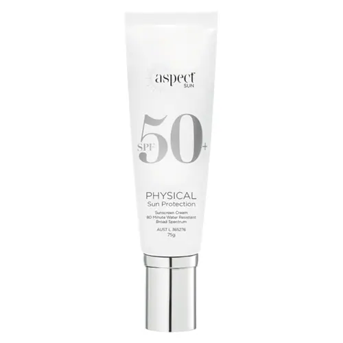 Aspect Sun Physical Sun Protection SPF 50+ Sunscreen Cream 75g