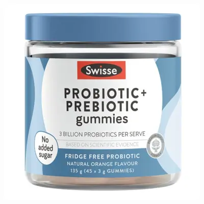 5. Swisse Probiotic & Prebiotic Gummies