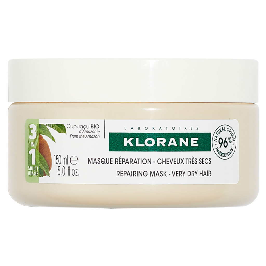 Klorane Repairing Mask with Organic Cupuacu Butter for Damaged Hair 150ml