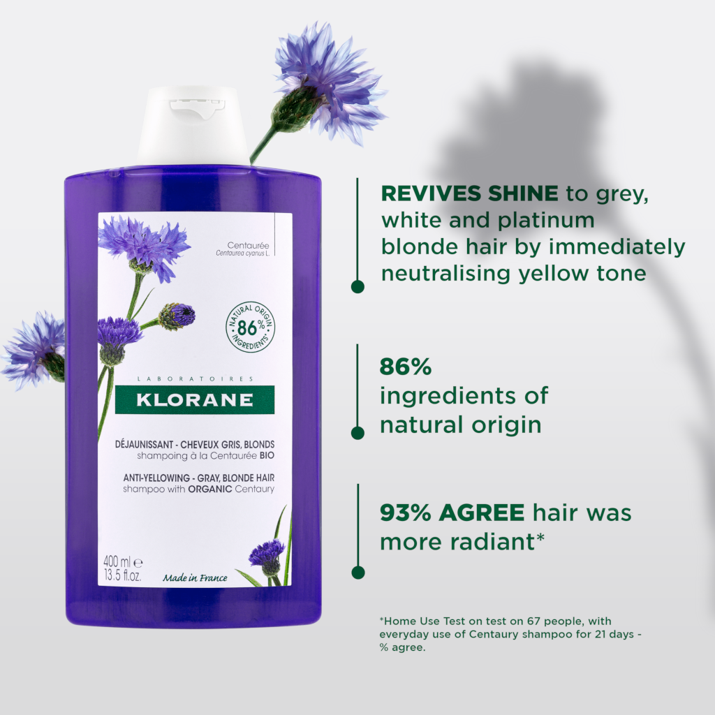 Klorane Shampoo with Organic Centaury 400ml Blonde Hair AU Adore Beauty
