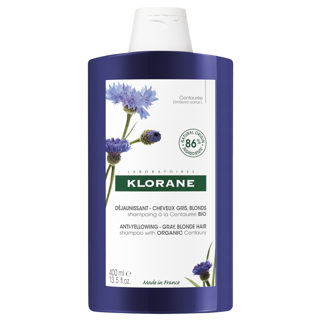 Klorane Shampoo with Organic Centaury 400ml - Blonde Hair