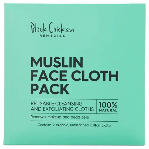 Black Chicken Remedies Muslin Face Cloth