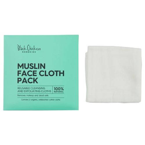 Black Chicken Remedies Muslin Face Cloth