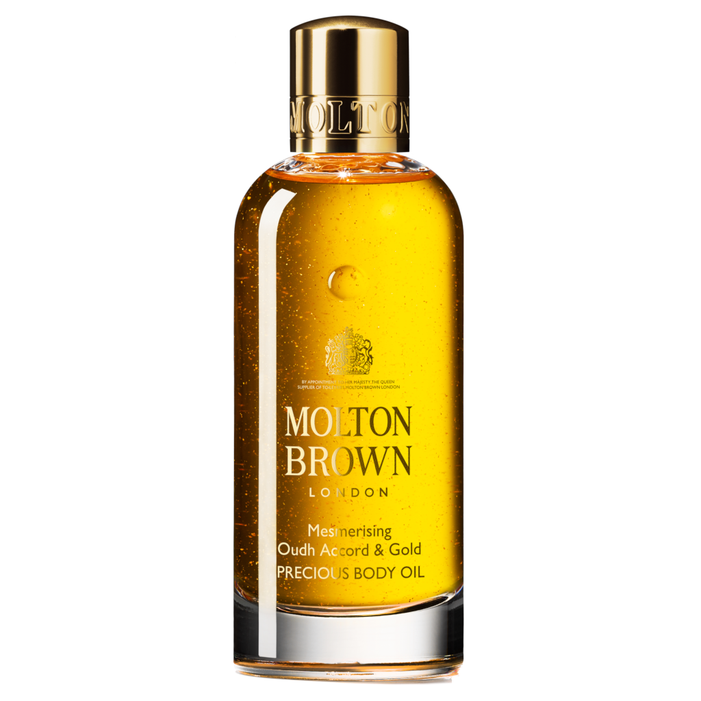 Molton Brown Oudh Accord & Gold Body Oil 100ml AU Adore Beauty