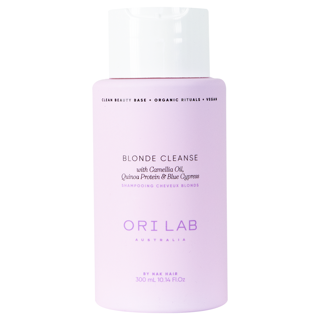 Radiant Blonde NAK Hair ORI Lab Blonde Cleanse Shampoo