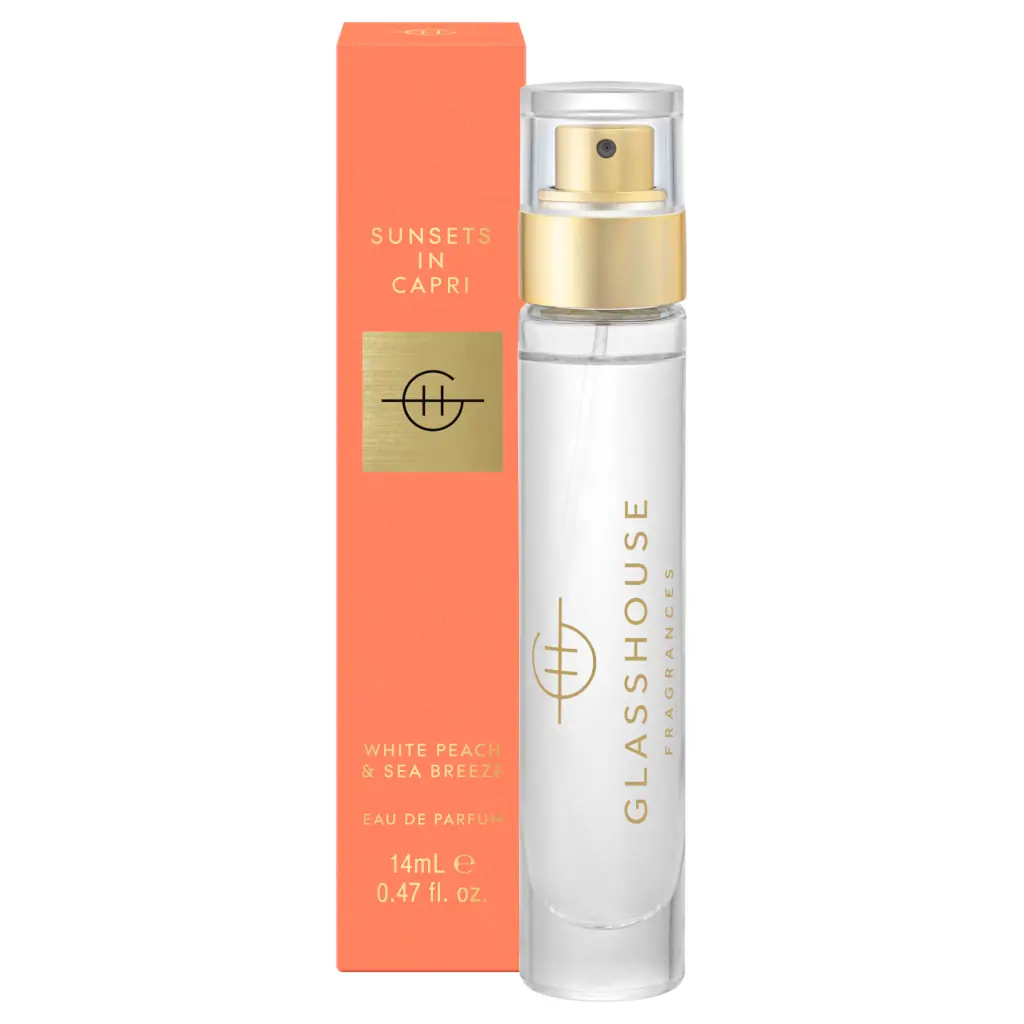 Glasshouse Fragrances Sunsets in Capri 14mL Eau de Parfum