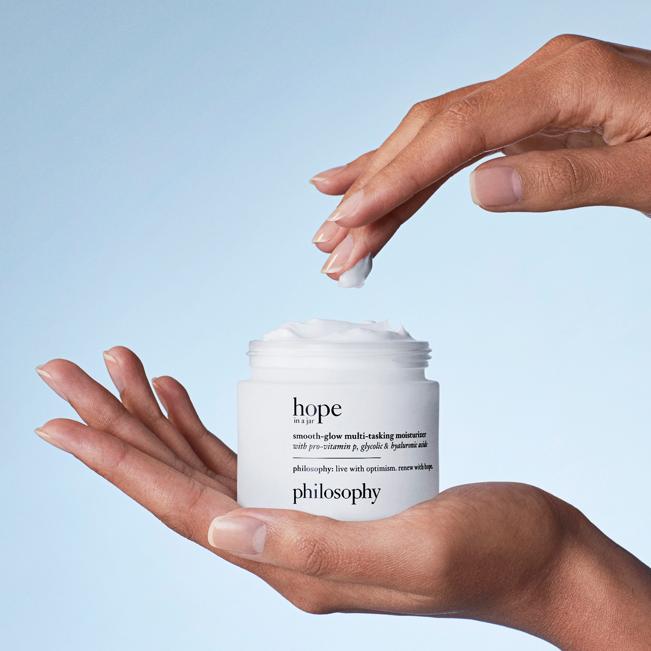Philosophy Hope In A Jar Smooth Glow Multi-Tasking Moisturizer – 8oz Supersize, NIB, 25th Anniversary