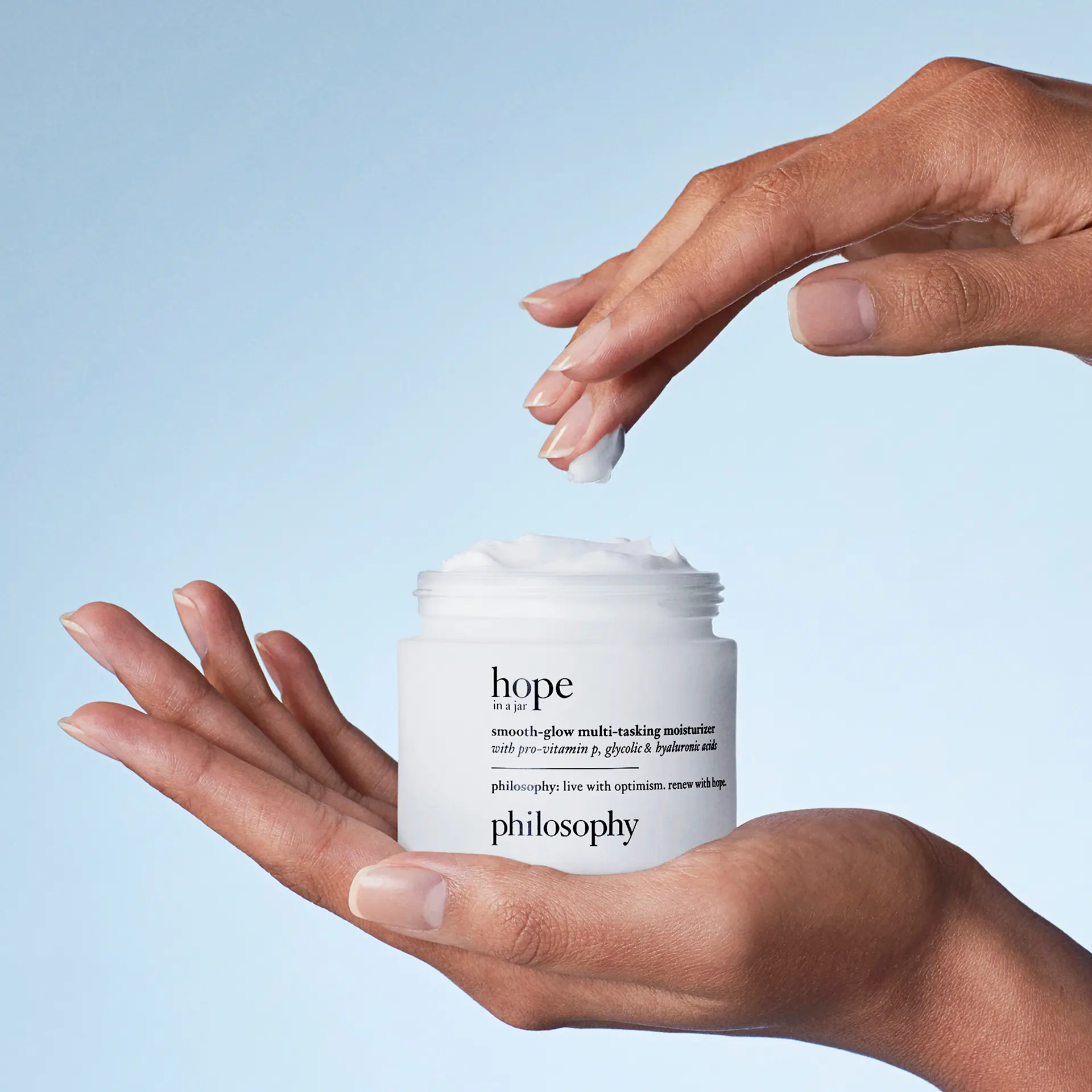 philosophy hope in a jar smooth-glow multi-tasking moisturizer 60ml