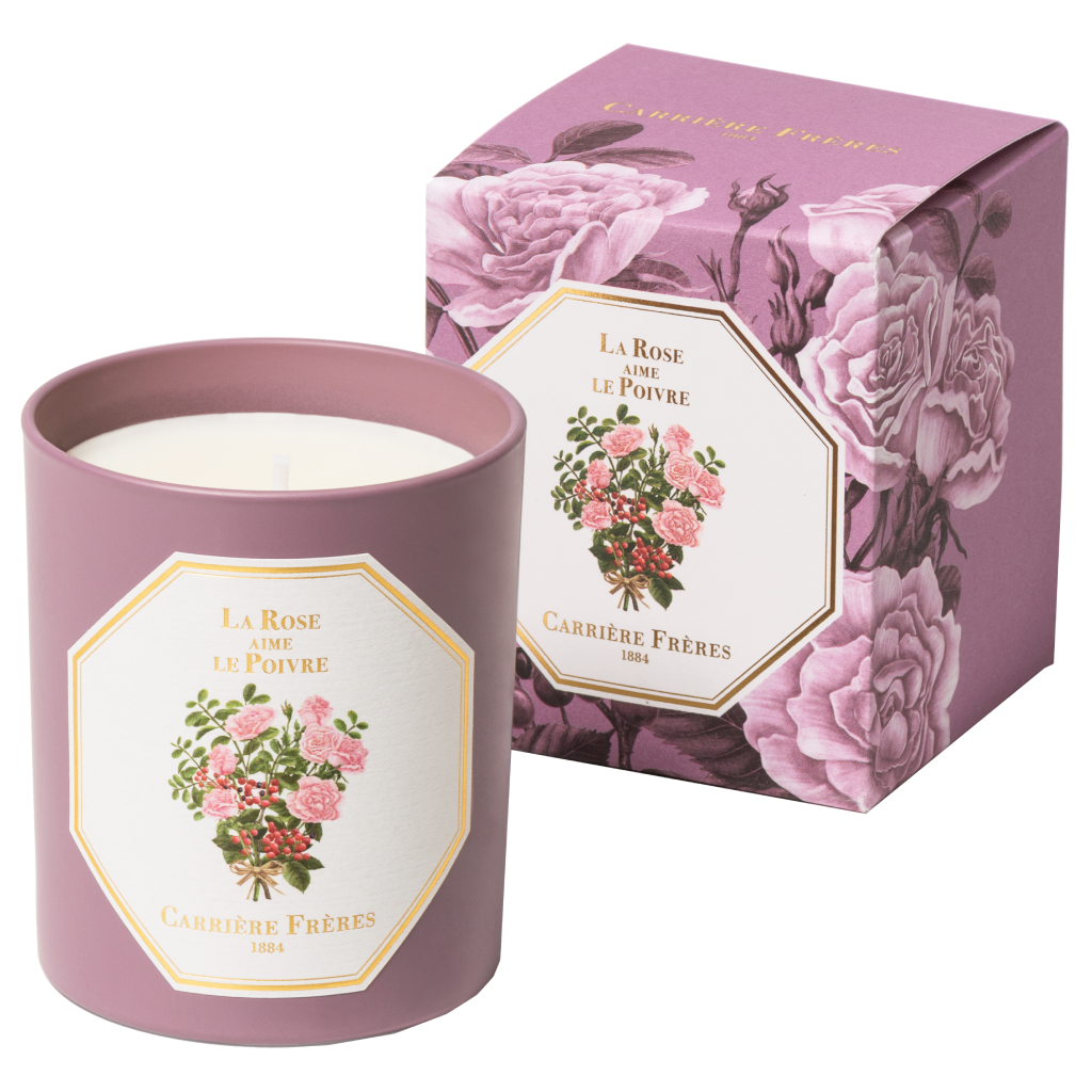 Carrière Frères Special Edition Rose Pepper Candle -185g
