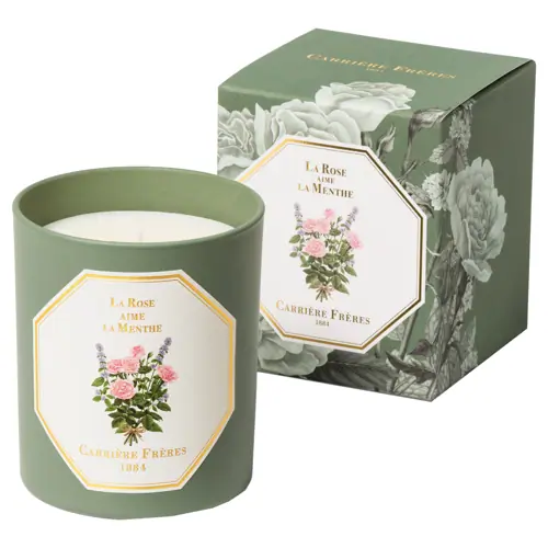 Carrière Frères Special Edition Rose Menthe Candle -185g