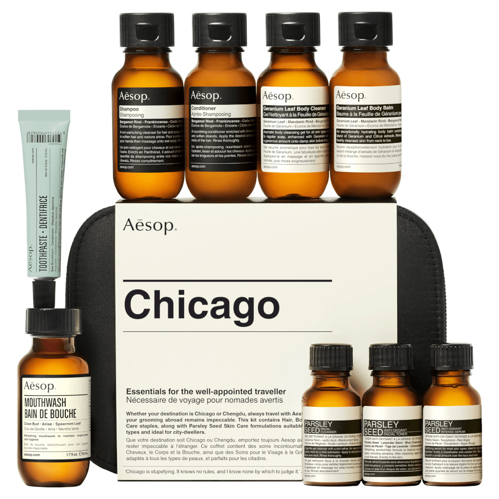 Aesop Chicago City Kit: Aesop Travel Set