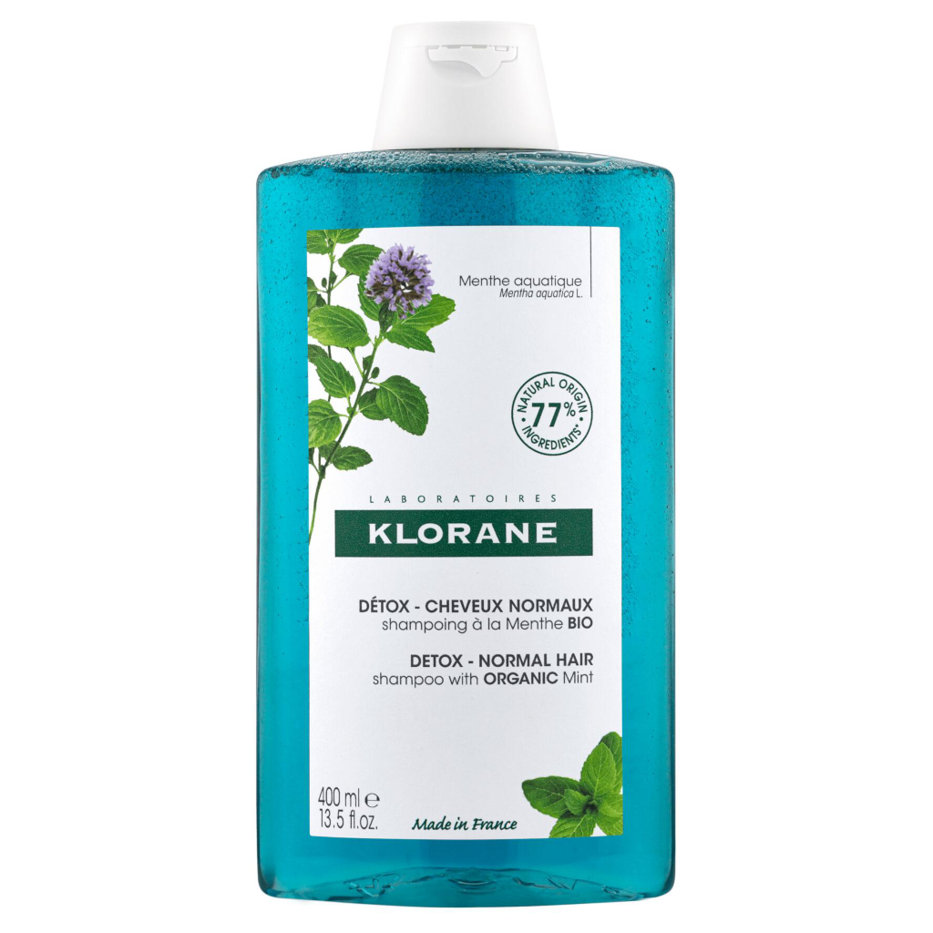 Klorane Organic Mint Scalp Protective Shampoo 400ml 