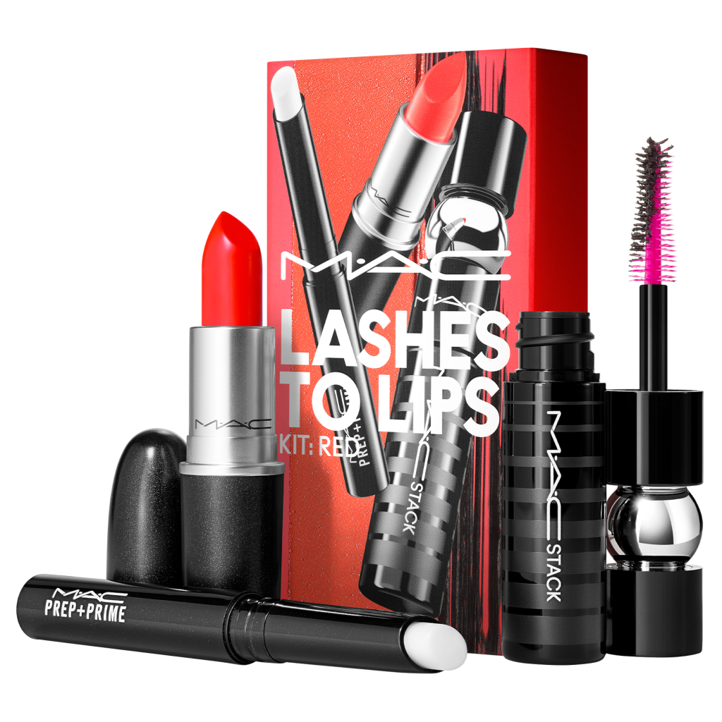 M.A.C Cosmetics Lashes To Lips KitRed AU Adore Beauty